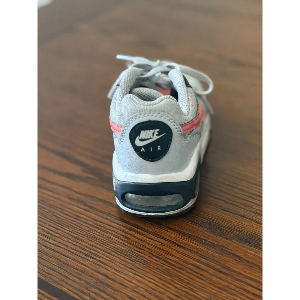 Nike Air Max Ivo GS Grey Crimson Red Kids Running Shoes Sneakers 11C 580371-003